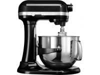 Robot pâtissier à tête inclinable 4.3 litres - Blanc + Hachoir Kitchenaid  5KFC3515 Noir