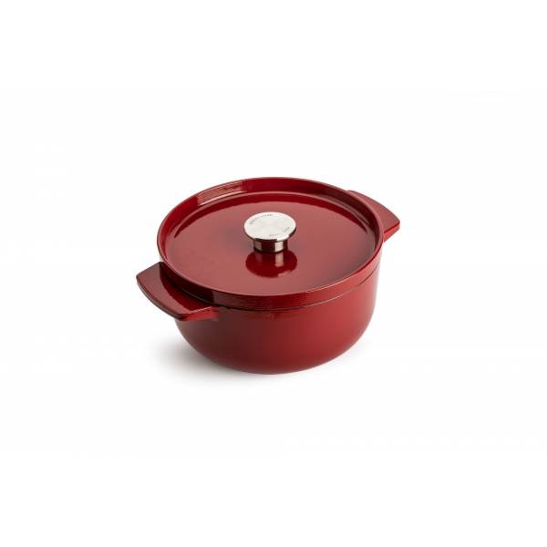 KitchenAid Cast Iron stoofpot 22cm Empire Red