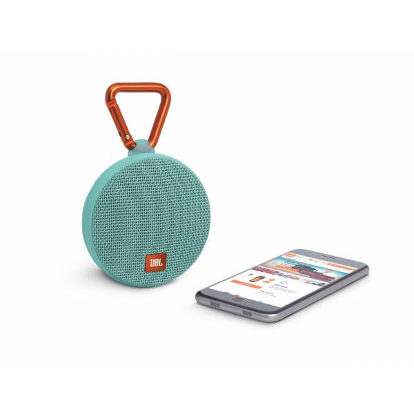 Clip 2 ultra draagbare LS BT waterproof teal JBL Clip 2 ultra draagbare LS BT waterproof teal JBL