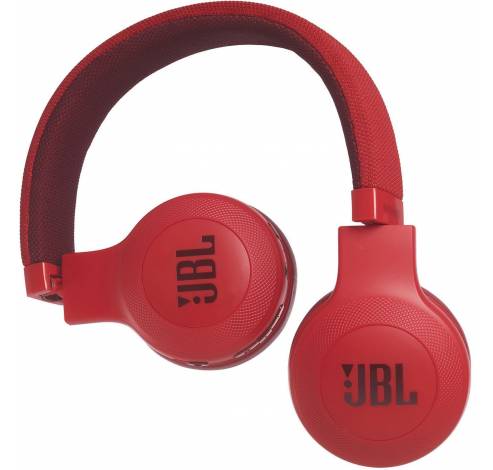 E45BT on-ear draadloze HPH BT rood  JBL