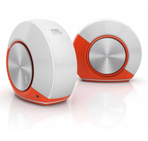 Pebbles desktop LS 2.0 USB oranje  JBL