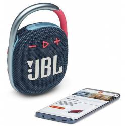 JBL CLIP 4 bluetooth speaker blauw/roze