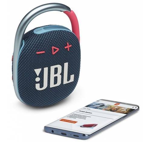 CLIP 4 bluetooth speaker blauw/roze  JBL