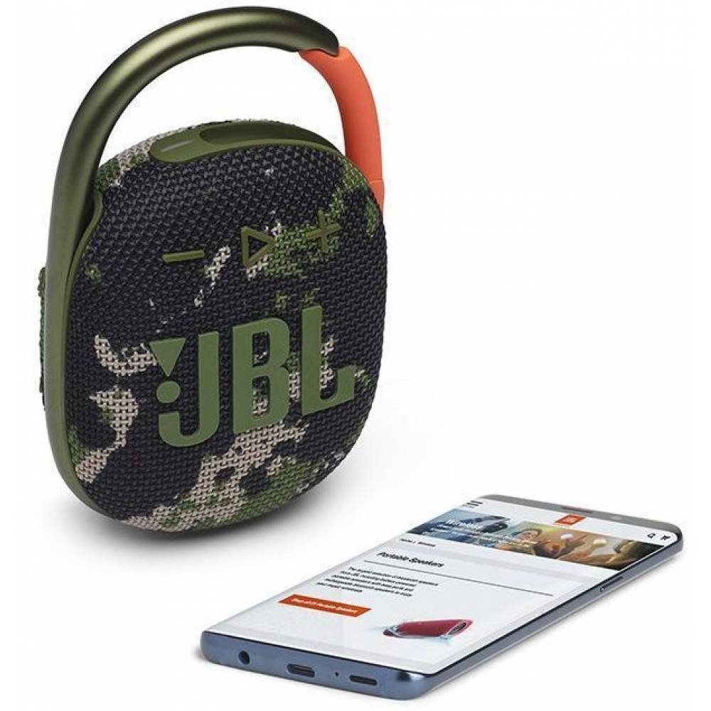 JBL Streaming audio CLIP 4 bluetooth speaker squad