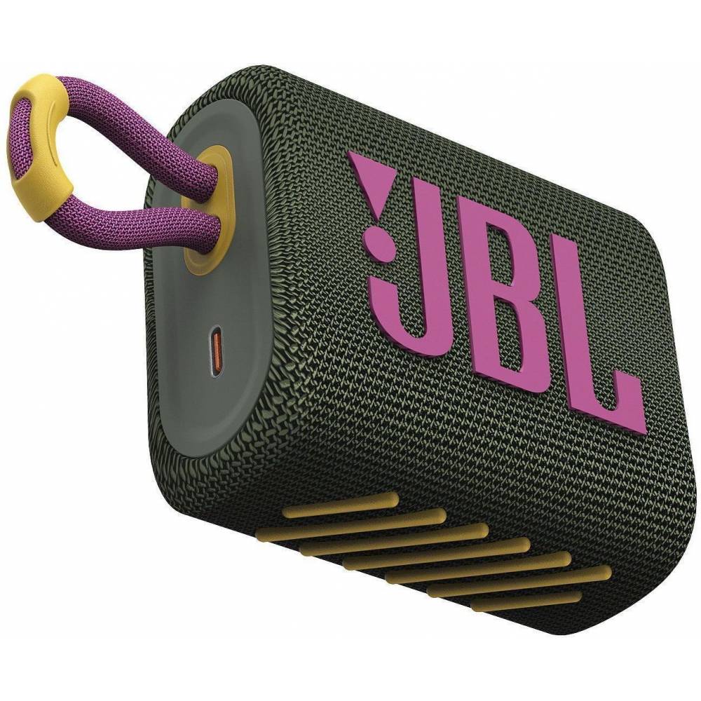 JBL GO3 bluetooth speaker groen 