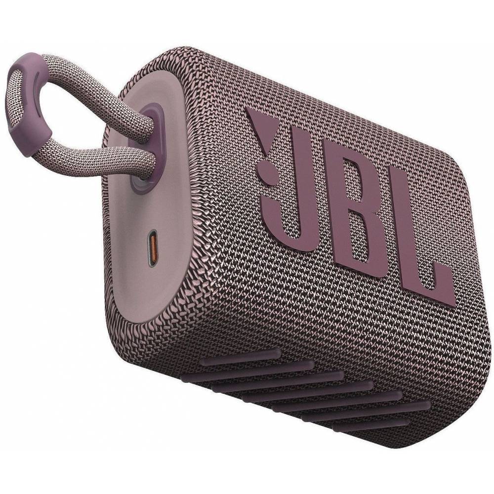 JBL GO3 bluetooth speaker roze 