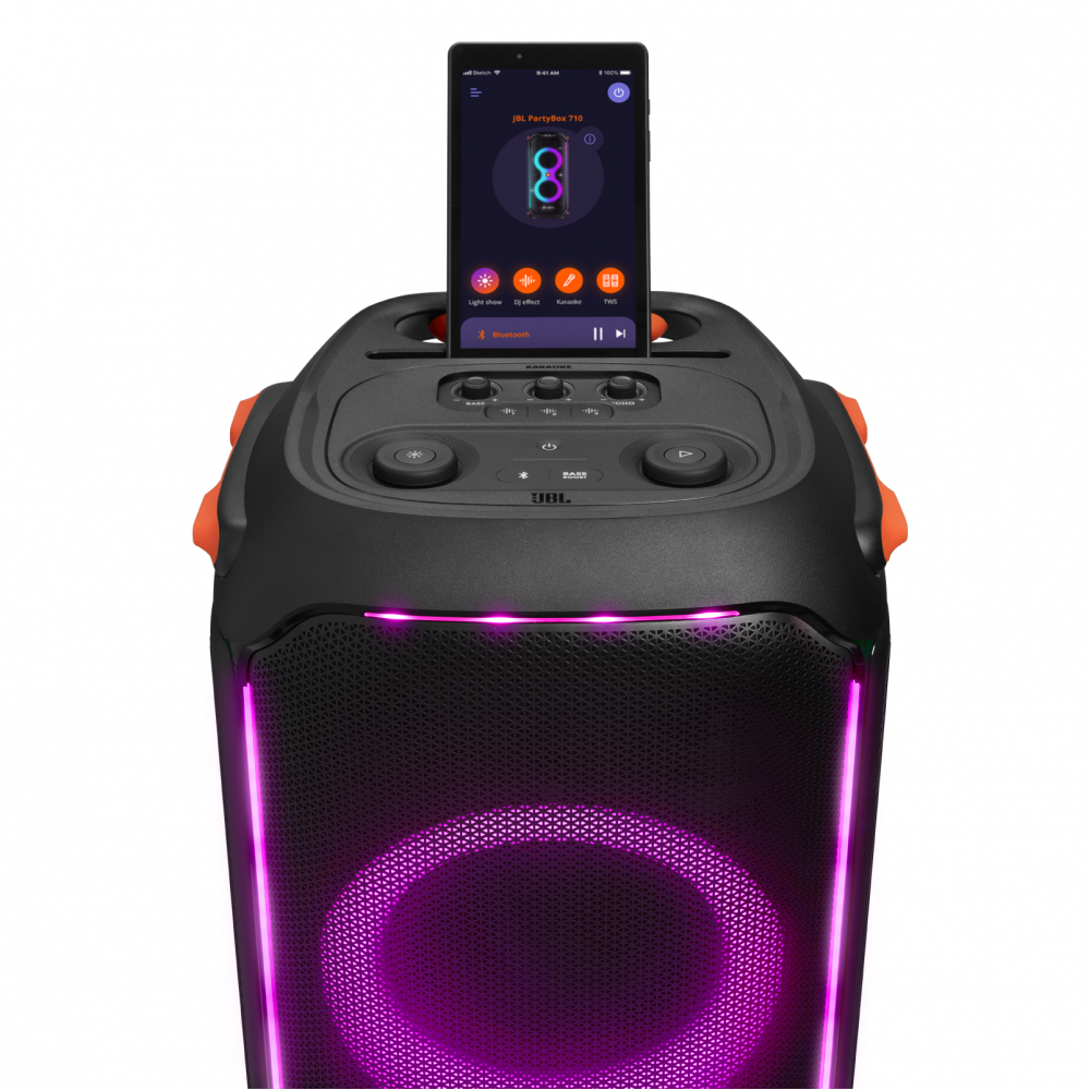 JBL Streaming audio PARTYBOX 710 big party speaker zwart