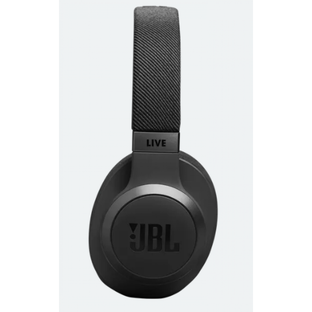 JBL Koptelefoons & Oordopjes Live 770NC draadloos over-ear True adaptive Noise Cancelling  black