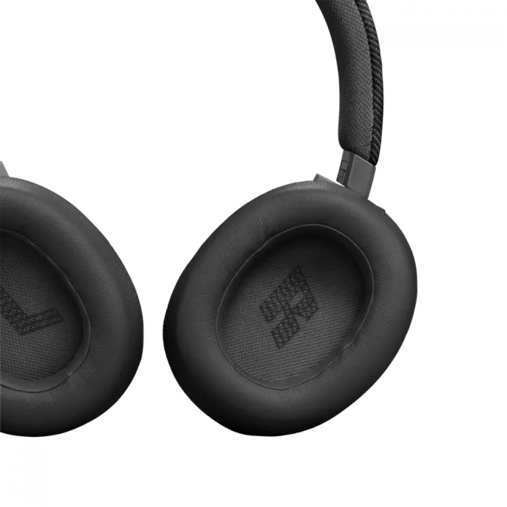 JBL Koptelefoons & Oordopjes Live 770NC draadloos over-ear True adaptive Noise Cancelling  black