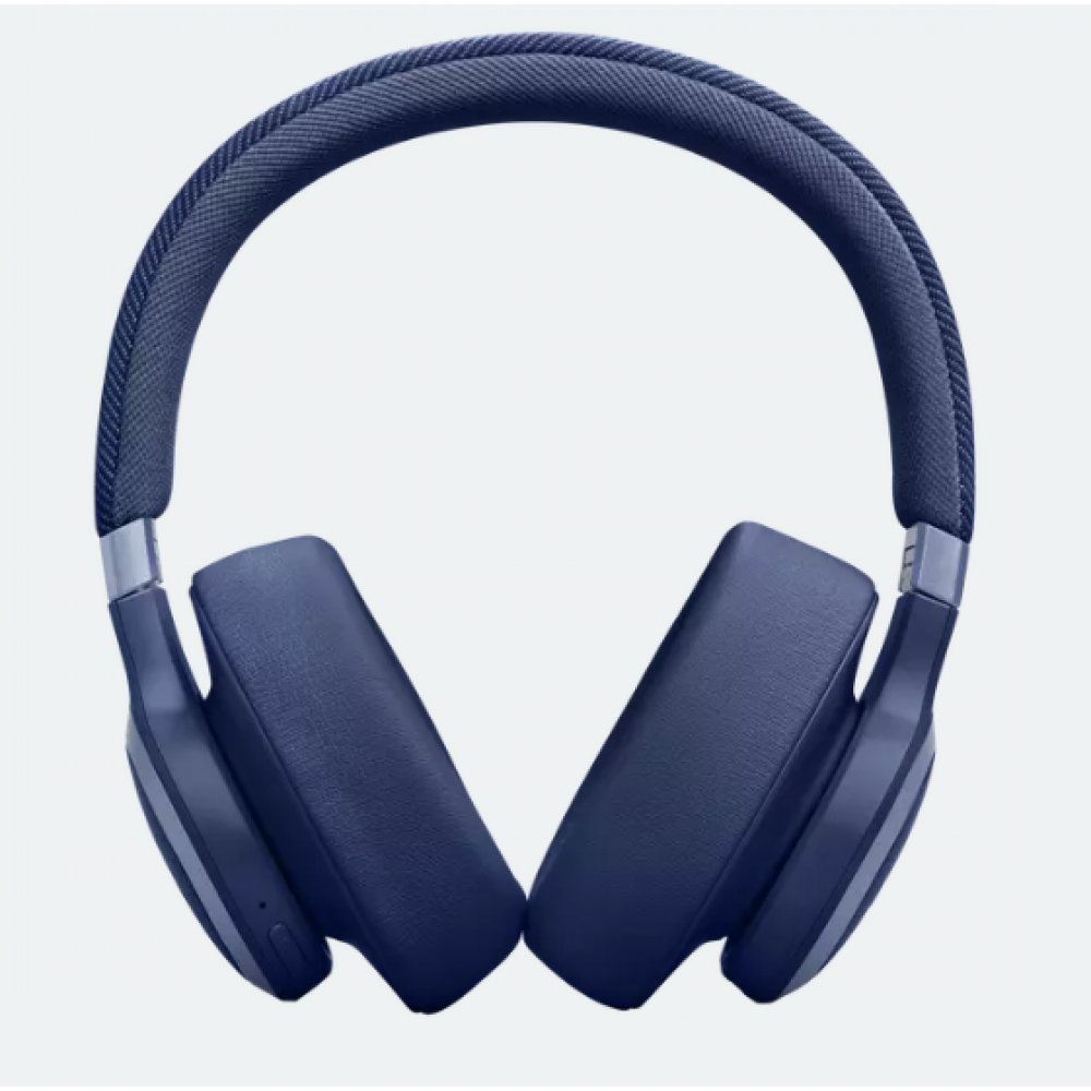 JBL Koptelefoons & Oordopjes Live 770NC draadloos over-ear True adaptive Noise Cancelling Blue