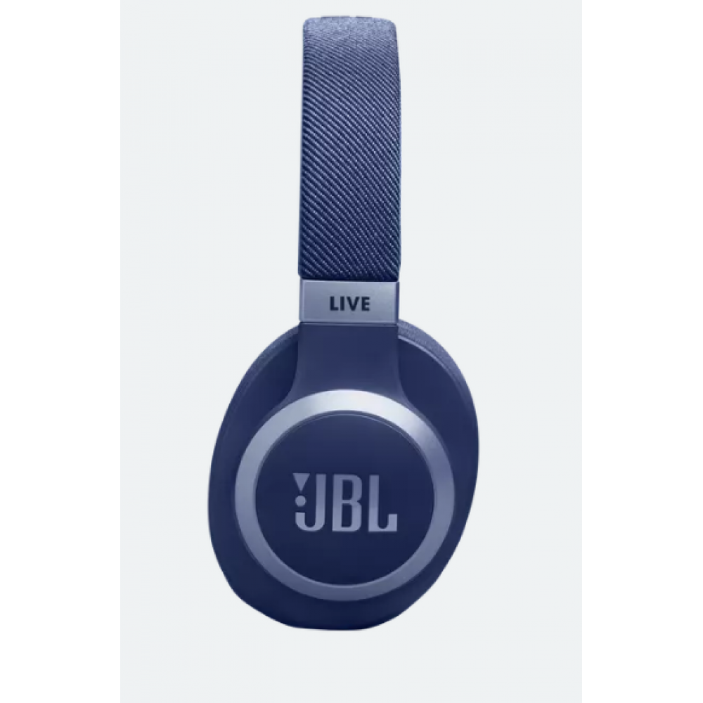 JBL Koptelefoons & Oordopjes Live 770NC draadloos over-ear True adaptive Noise Cancelling Blue