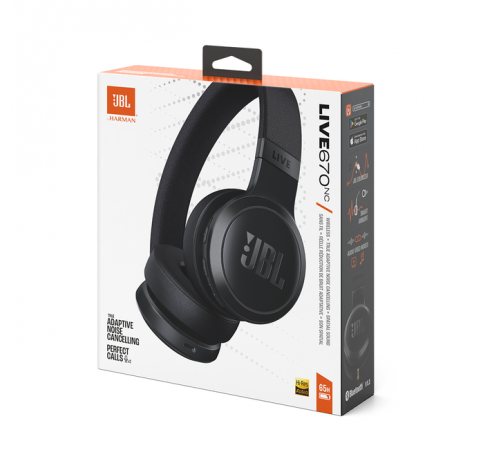 Live 670NC on-ear Noise Cancelling blue  JBL