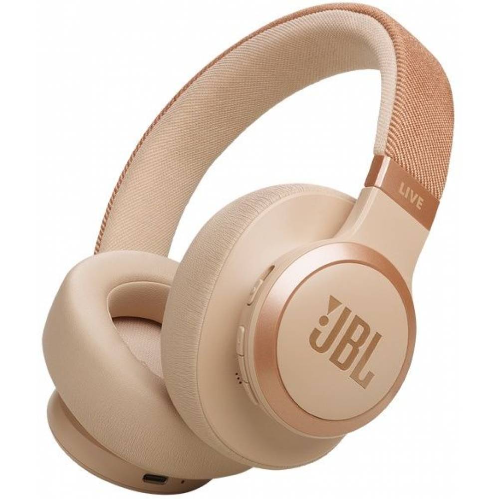 JBL Koptelefoons & Oordopjes Live 770NC Over-Ear W Mic Sandstone
