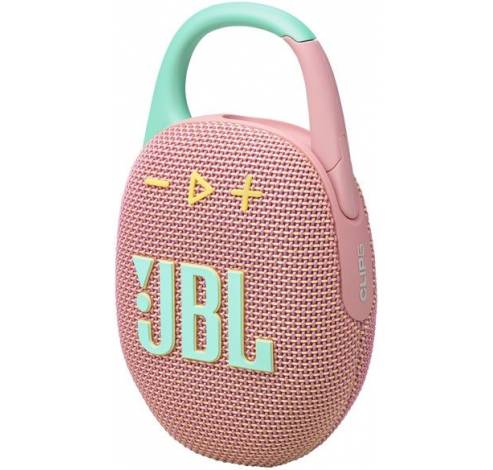 Clip 5 Bluetooth Speaker Pink  JBL