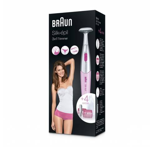 FG 1100 Bikinitrimmer Pink  Braun