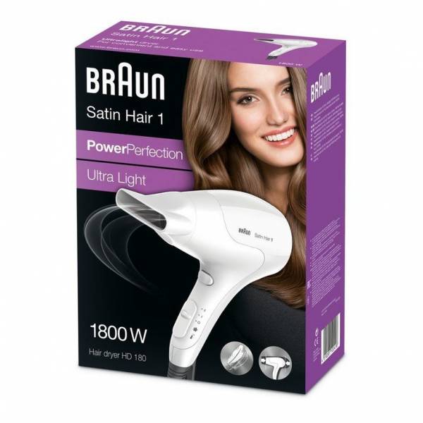 Braun Haardroger HD180 Satin Hair PowerPerfection