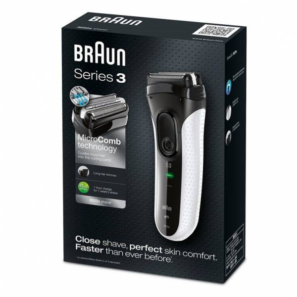 Series 3 ProSkin 3020s White Braun Series 3 ProSkin 3020s White Braun