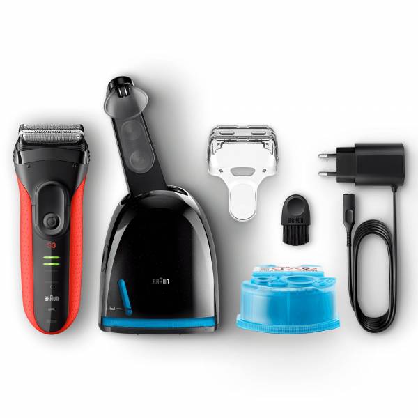 Series 3 ProSkin 3050cc Clean&Charge Red Braun Series 3 ProSkin 3050cc Clean&Charge Red Braun