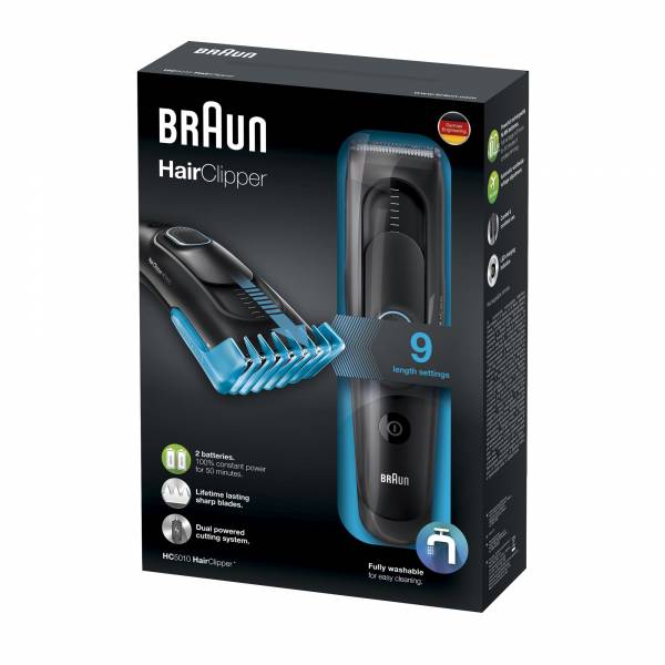 HC5010, 9 lengtes Braun HC5010, 9 lengtes Braun