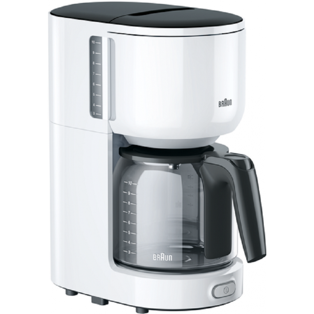 Braun Koffiemachine PurEase koffiezetapparaat KF 3120 Wit