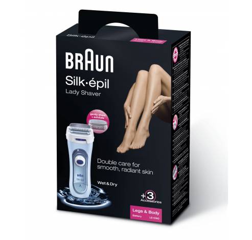 Silk-Épil Lady Shaver LS 5160 - 3in1  Braun