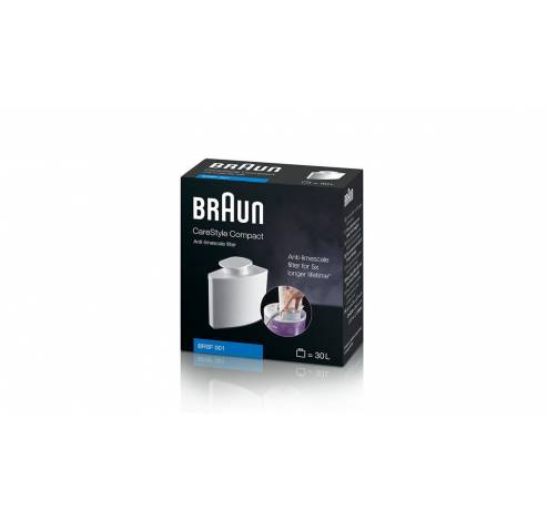 Filtre anticalcaire compact CareStyle BRSF001  Braun