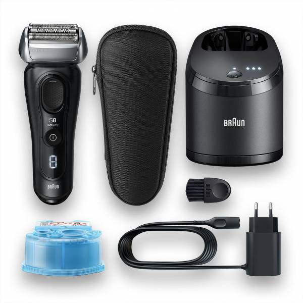 8460cc Wet & Dry Zwart Series 8 Braun 8460cc Wet & Dry Zwart Series 8 Braun