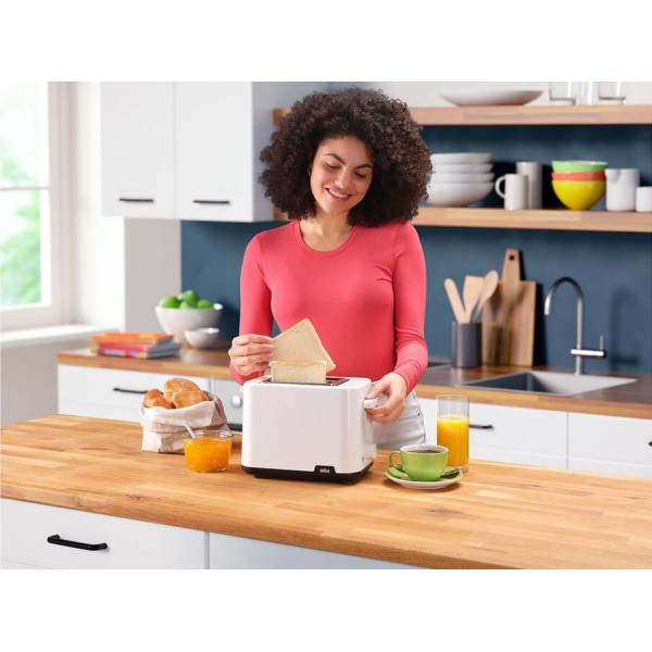 HT 1010 Breakfast1 Broodrooster Wit Braun HT 1010 Breakfast1 Broodrooster Wit Braun