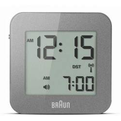 Braun Global RC Digi square alarm grey 