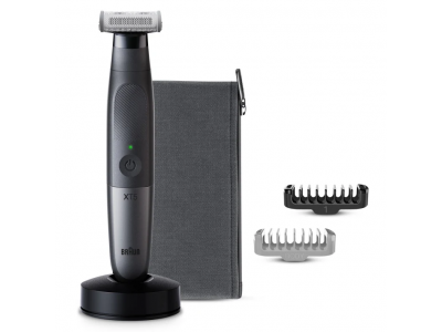 XT5300 hybride trimmer gezicht en lichaam met flexibel 4D-scheerblad, waterbestendig, 6 kammen, etui, oplaadstandaard