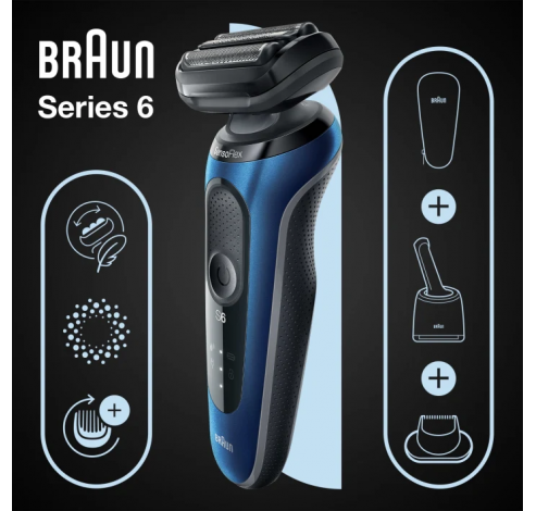 Series 6 Shaver 61-B7200CC  Braun