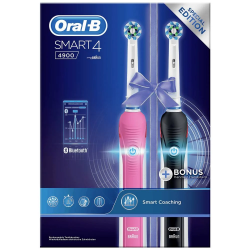 Braun Smart 4 4900 elektrische tandenborstel Pink/Black