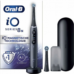 Braun iO Series 8N elektrische tandenborstel Black Onyx