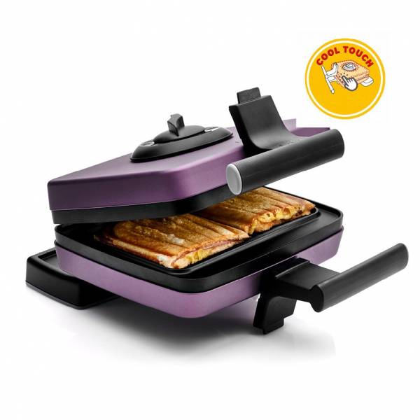 Gaufrier Cool Touch Toasty (violet) pour Croque-monsieur 