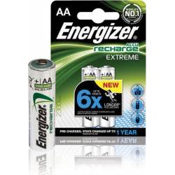 Energizer AA batterij herlaadbaar extreme per twee verpakt 