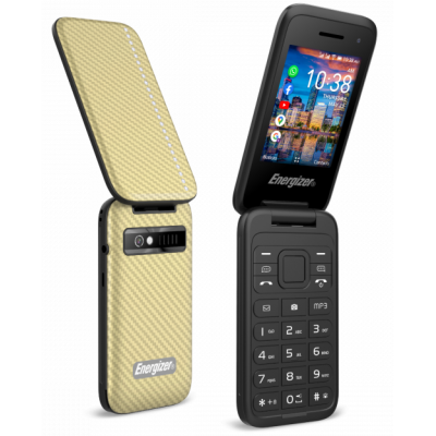 E282SCD 4G Smart klaptelefoon Gold  Energizer