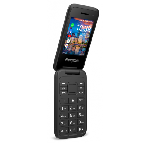 E282SCD 4G Téléphone intelligent à clapet Or  Energizer