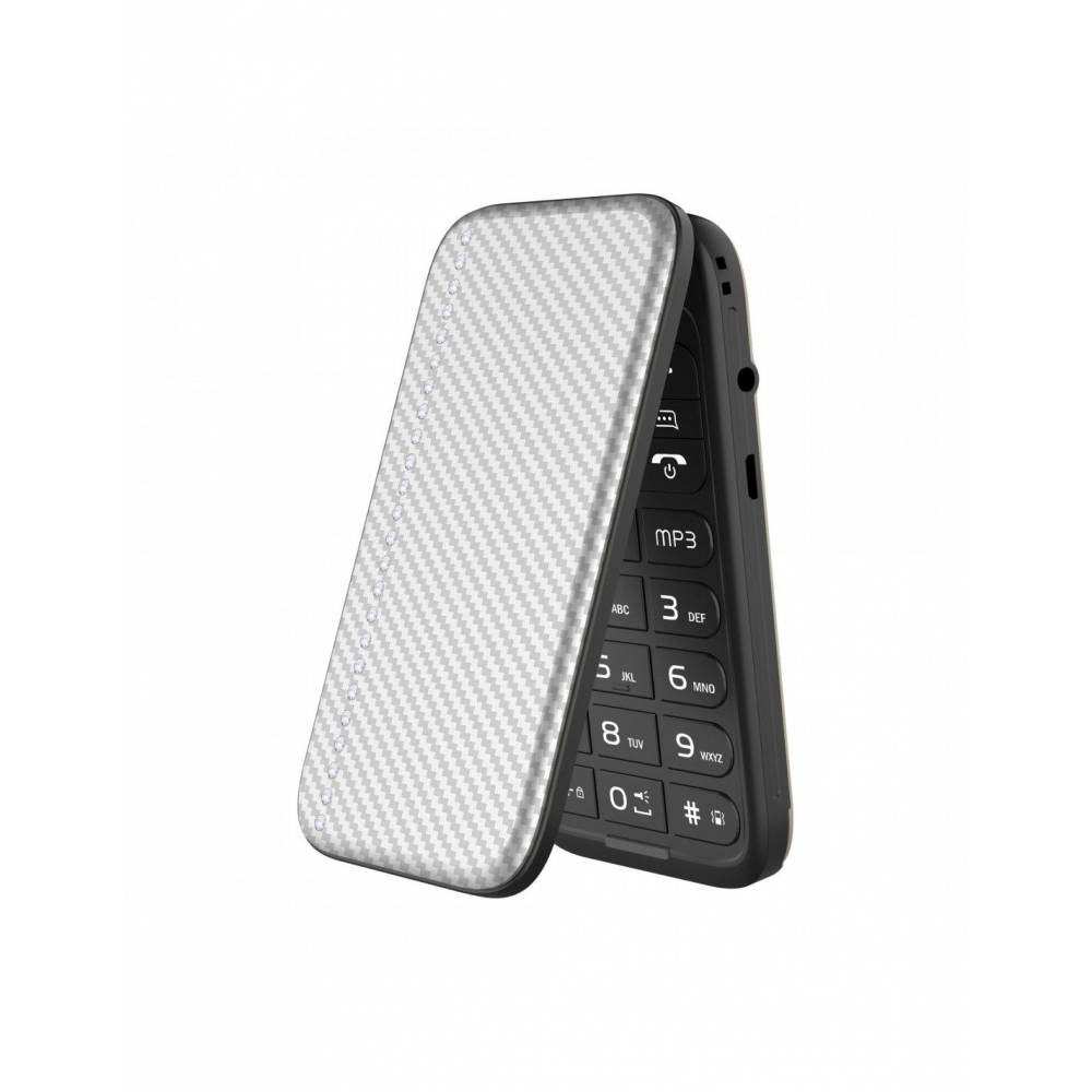 Energizer Smartphone E282SCD 4G Smart Klaptelefoon silver