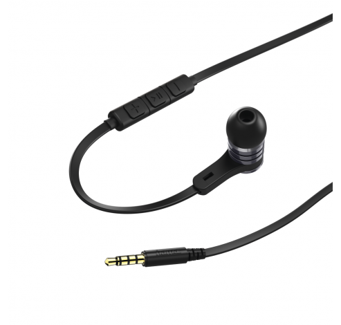 In-ear-stereo-headset Intense, zwart  Hama