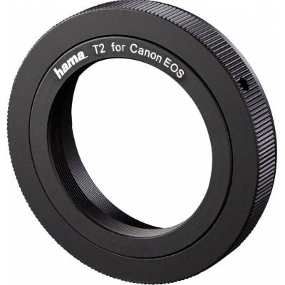 Lensadapter voor camera´s met T2-connector en Canon EOS-objectief  Hama