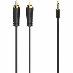 Hama Audiocable 3.5mm PLUG-2 Cinch-Plug Stereo Verg 1.5m 