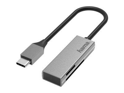 USB-Card Reader USB-C USB 3.0 SD/MicroSD Alu