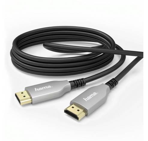 Optische, actieve HDMI™-kabel, stekker - stekker, verguld, 15 m  Hama