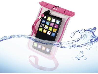 Outdoor-tas "Playa" voor smartphones, maat XXL, pink