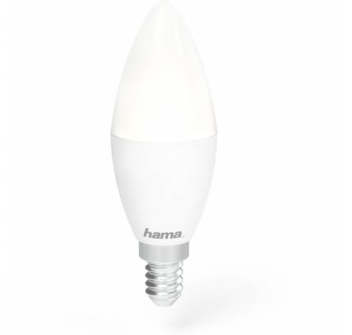 WiFi-LED Lamp E14 4.5W White Dimmable  Hama