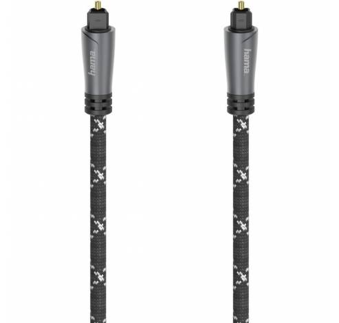 Optical Audio Cable ODT-Plug (TosLink) Metal 1.5m  Hama