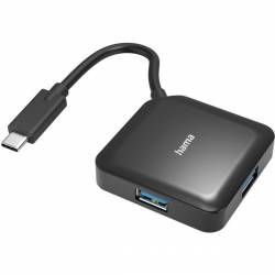 Hama USB-C-Hub 4-Port USB 3.2 GEN1 5 GBIT/s