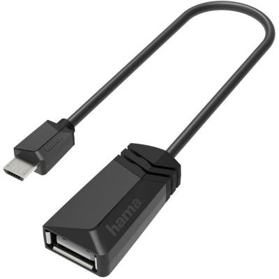 USB-OTG-Adapter Micro-USB-Plug - USB 2.0 480 MBIT/s  Hama