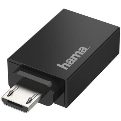 Micro-USB-OTG-Adapter To USB-A USB 2.0 480 Mbps  Hama