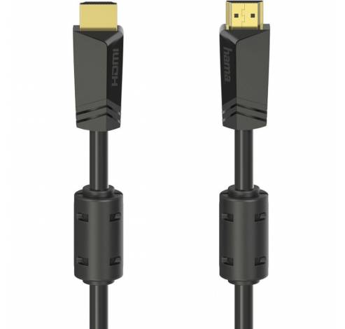 High Speed HDMI-Cable 4K Ethernet 15m In Plastic Bag  Hama